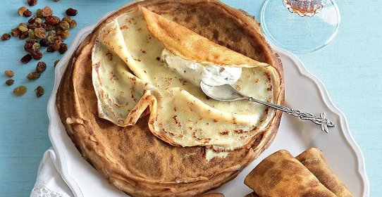 Блинчики с творогом