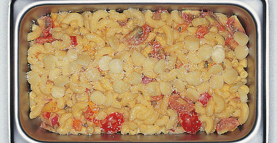 Макароны с баклажанами