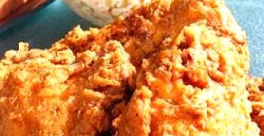 Жареная курица в тройном кляре