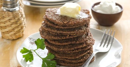 Печеночные оладьи из куриной печени