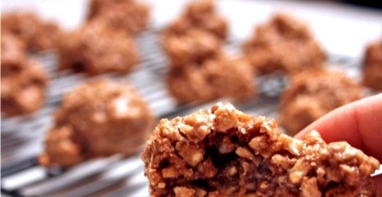 Ореховое печенье с цедрой и ликером