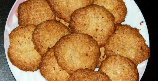 Овсяное печенье с кедровыми орехами