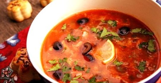 Солянка куриная