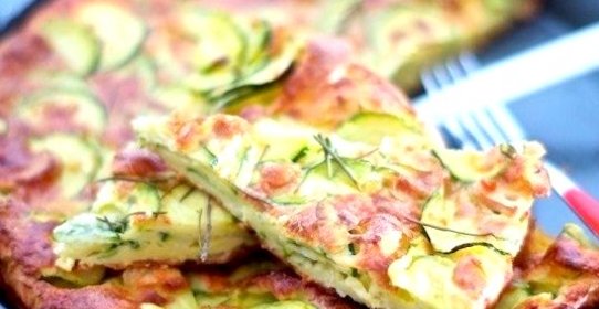 Тосканский пирог с цукини