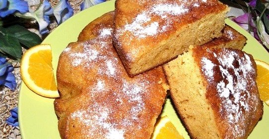 Бисквитные коржи со сгущенкой