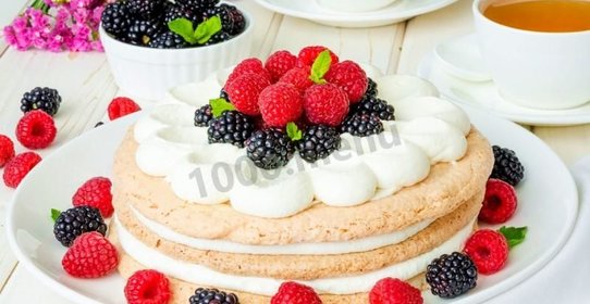 Кокосовый бисквит Дакуаз