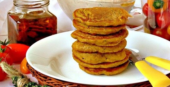 Тыквенные оладьи