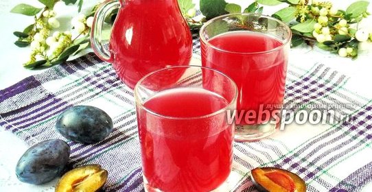 Кисель из слив