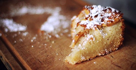 Яблочный пирог к чаю