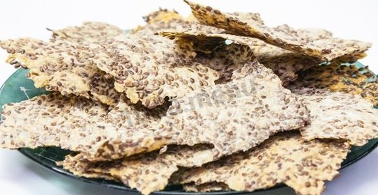 Крекеры из льняного семени