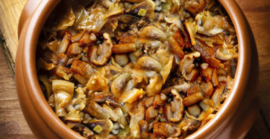 Грибная солянка с опятами