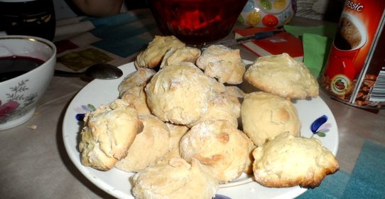 Осеннее печенье с яблоками