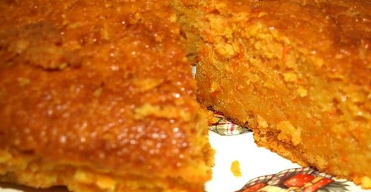 Морковный пирог