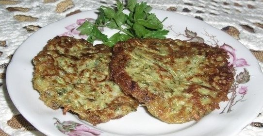 Оладьи из кабачков