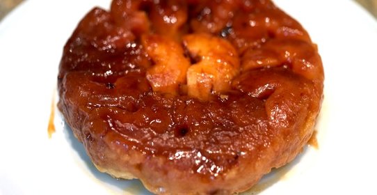 Тарт Татен с яблоками