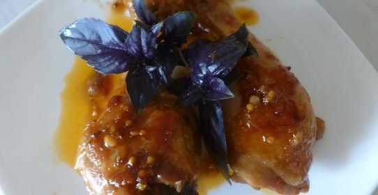 Курица в соево-медовом соусе