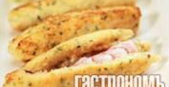 Рыбные зразы с креветками