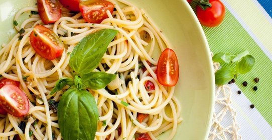 Паста с базиликом