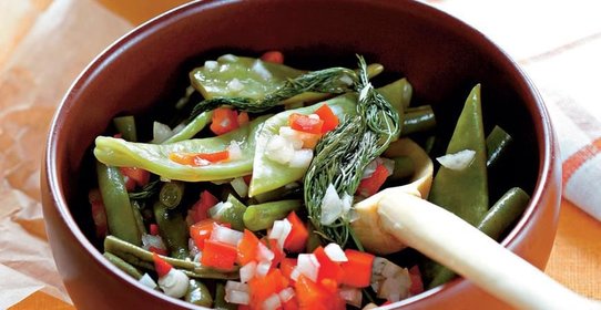 Зеленая фасоль в маринаде