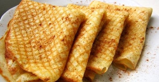 Блины с корицей