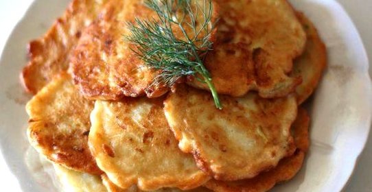 Оладьи из огурцов