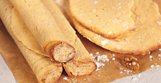 Миндальные трубочки