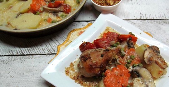 куриные ножки по-деревенски