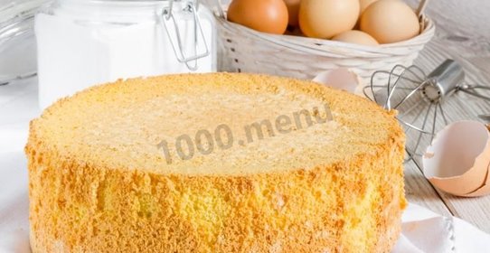 Классический бисквит