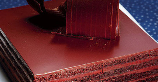 Миндальный бисквит с цитрусово-шоколадным кремом