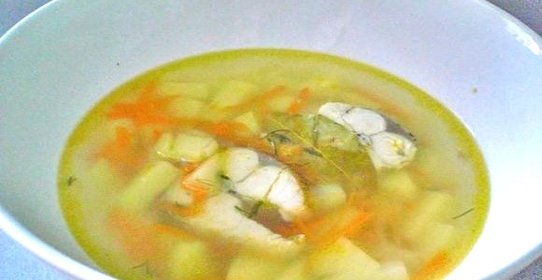 Рыбный суп со скумбрией