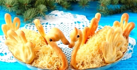 Салат «Лебединая нежность»