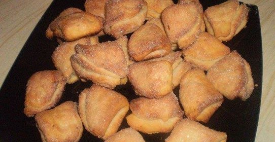 Печенье творожное на маргарине