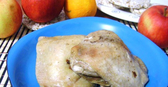 Курица в шампанском