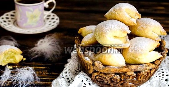 Печенье «Подушечки» с яблочной начинкой