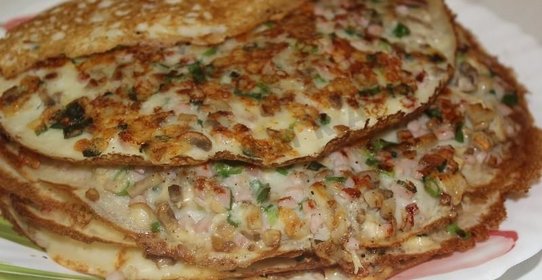 Блины с припеком