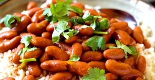 Рис с бобами