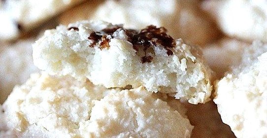 Воздушное кокосового печенья