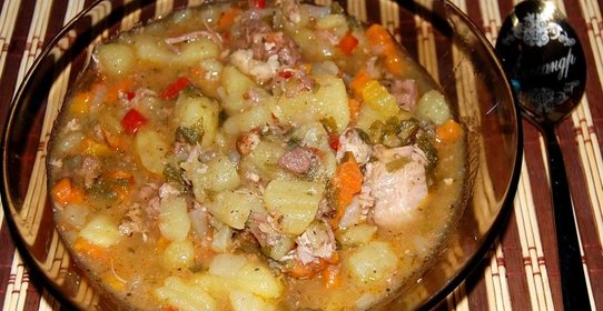 Тушеная картошка с тушенкой