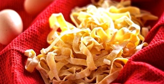 Свежая яичная паста