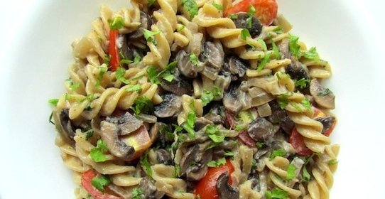 Пенне с грибами