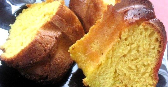 Ромовая баба с апельсиновым соком