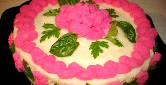 Торт из картофеля