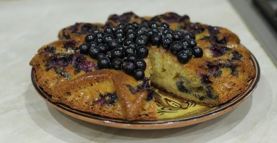 Пирог со смородиной