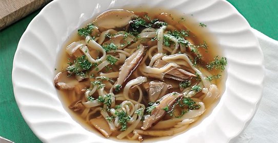 Лапша грибная