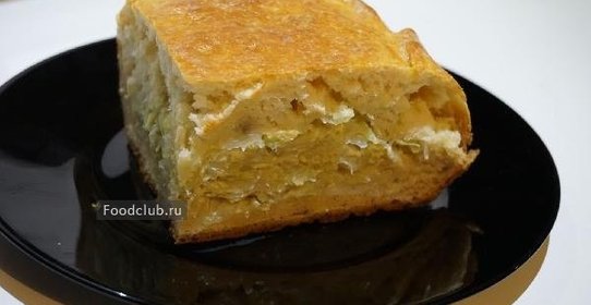 Пирог с капустой в духовке