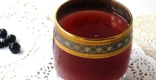 Кисель из черной смородины