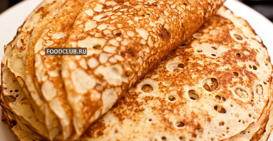 Дрожжевые блины