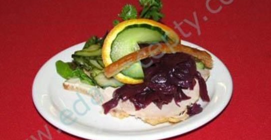 Рагу из свинины с красной капустой по-датски