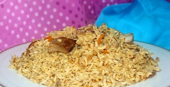 Плов из утки в мультиварке