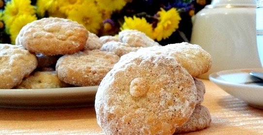 Печенье на варёных желтках